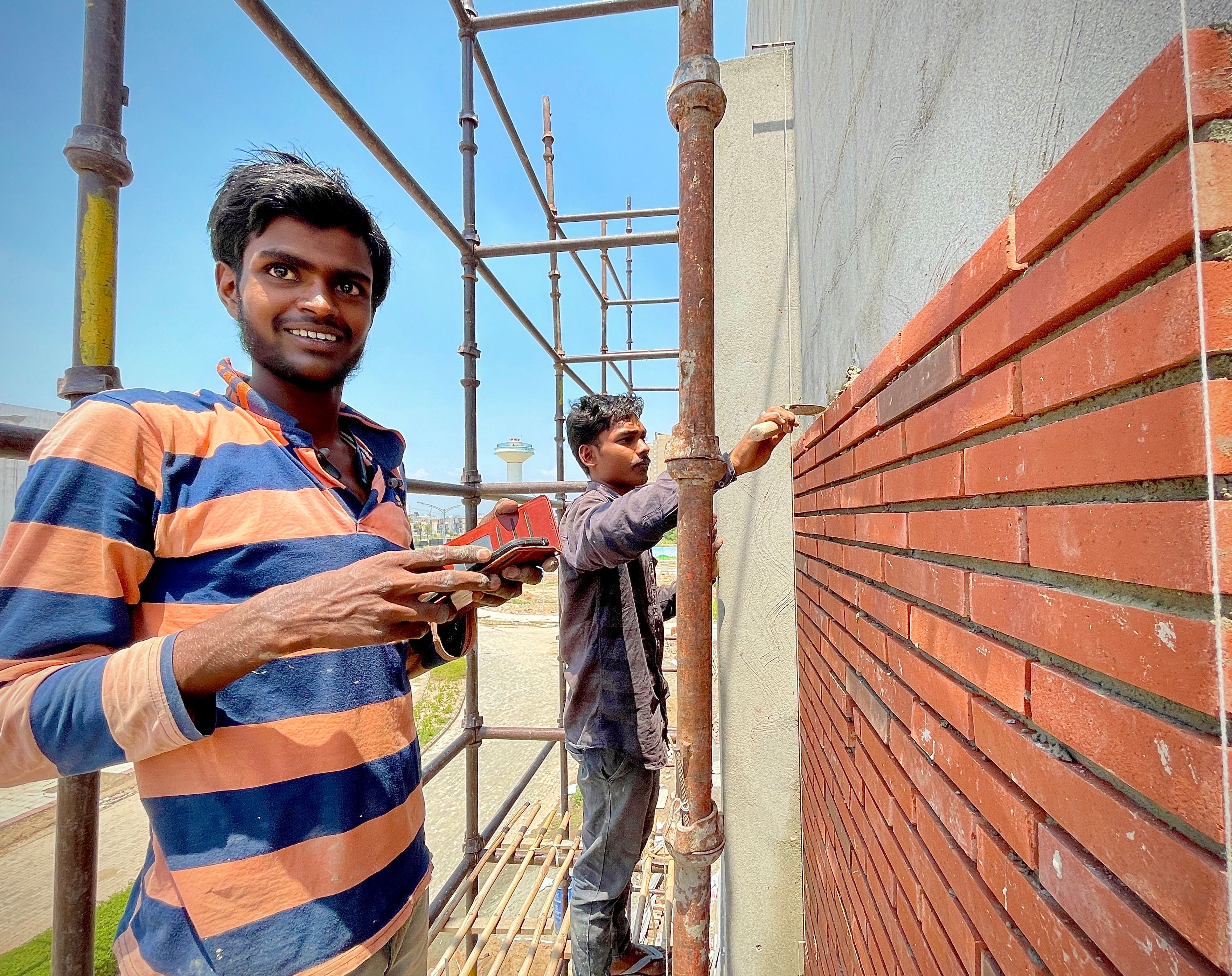 Chimney construction and repair project