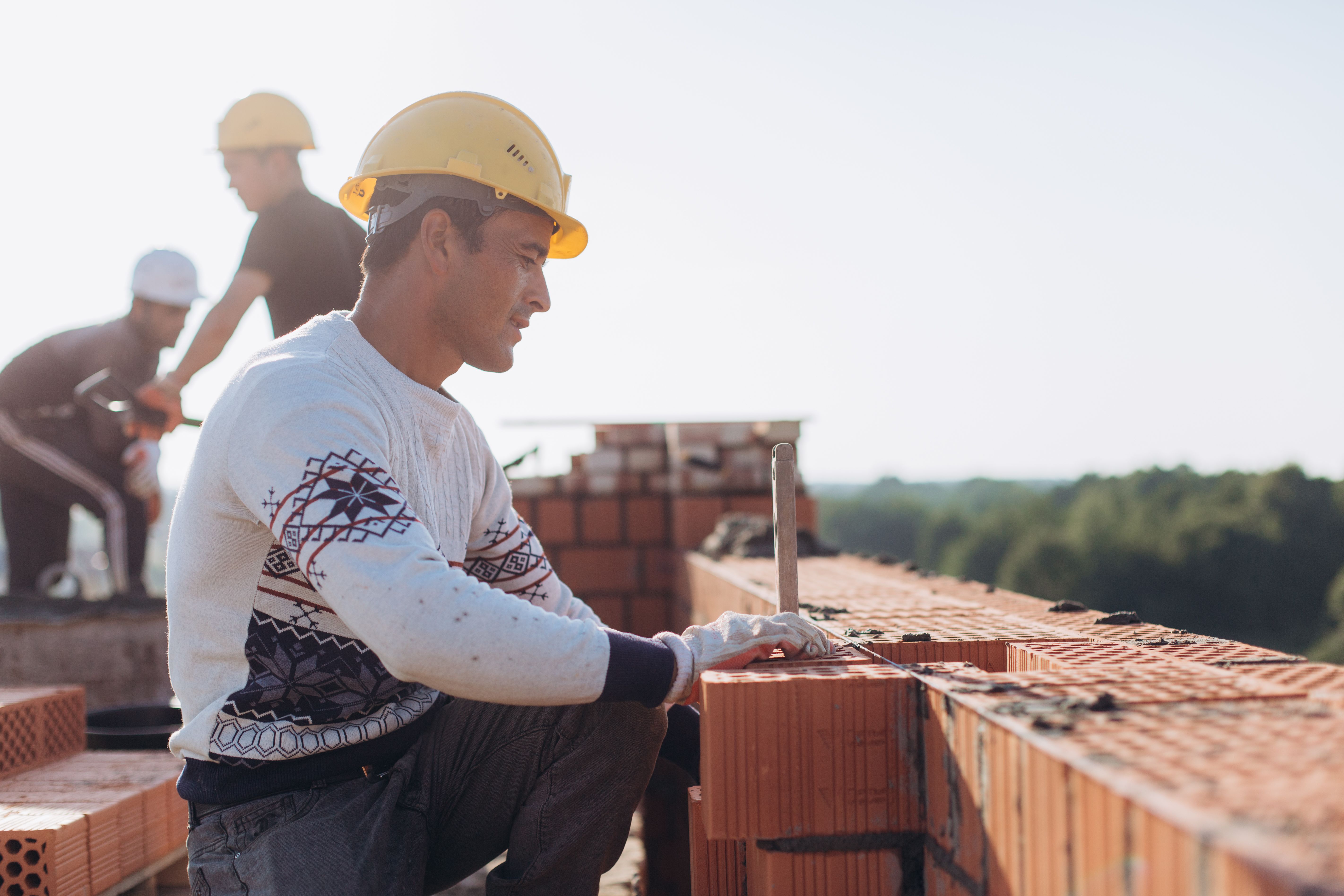 Brick repair and restoration work